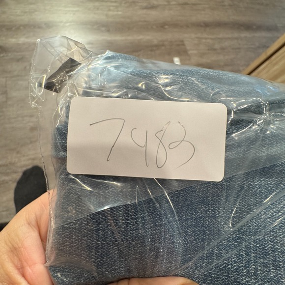 Levis Jeans Womens 16s Blue Denim 525 Perfect Waist Straight Leg 34x30 Rodeo - Picture 15 of 15